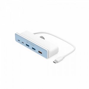 HyperDrive Hub Hyper 5-in-1 USB-C dla iMac 24 cale (2021), 2x USB-C, 2x USB-A,7x kolor