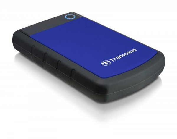 Transcend Dysk HDD zewnętrzny 2,5&quot; StoreJet 25H3B 1TB USB3.0 niebieski