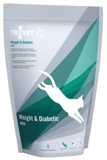 Trovet WRD Weight & Diabetic dla kota 500g
