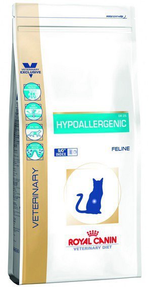Royal Canin Veterinary Diet Feline Hypoallergenic 2,5kg