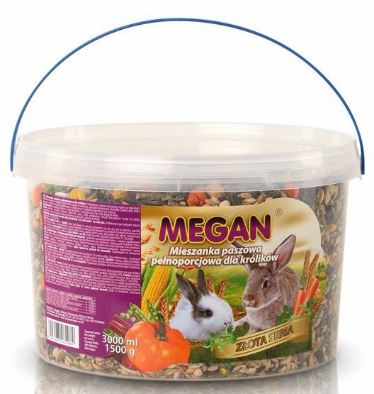 Megan NATURA-lny pokarm dla królików 3L [ME39]
