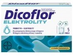 Dicoflor Elektrolity, probiotyk i elektrolity, dla dzieci od 1. roku życia i osób dorosłych, 10 saszetek