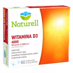 Naturell Witamina D3 4000 60 Tabletek Do Ssania