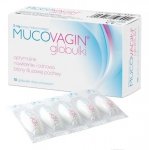 Mucovagin Nawilżenie i Odnowa Błony Śluzowej Pochwy 10 Globulek Dopochwowych