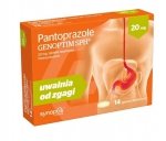Pantoprazole Genoptim SPH 20 mg, 14 tabletek dojelitowych