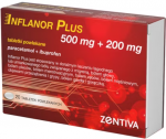 Inflanor Plus 500 mg + 200 mg 20 tabletek powlekanych