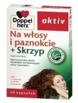 Doppelherz aktiv Na włosy i paznokcie + Skrzyp, 30 kapsułek