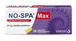 NO-SPA Max 80mg x 20 tabletek