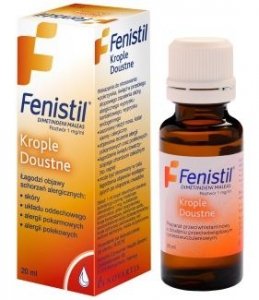 FENISTIL 0,001g/ml krople 20ml