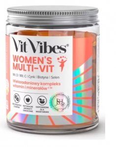 Vit Vibes Women's Multi-Vit, 60 żelek