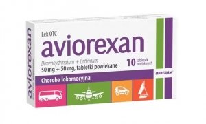 Aviorexan 50 mg + 50 mg, 10 tabletek powlekanych