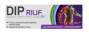 Dip Rilif 50 mg/g + 30 mg/g, żel przeciwbólowy, 100 g