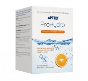 ProHydro APTEO o smaku pomarańczowym, 10 saszetek
