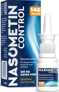 Nasometin Control 50 mikrogramów/dawkę aerozol do nosa 140 dawek