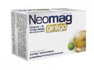 Neomag Ginkgo, 50 tabletek
