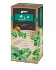 Mięta APTEO, 30 saszetek