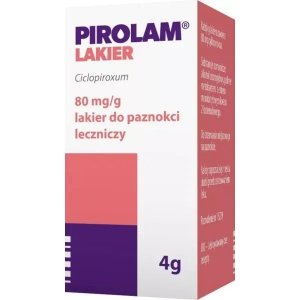 Pirolam Leczniczy Lakier do Paznokci 80mg/g 4g