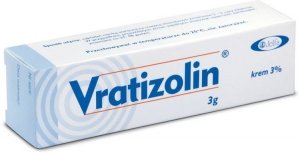 VRATIZOLIN 3% krem 3g