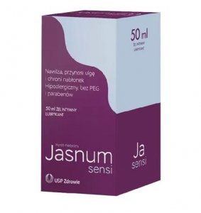 Jasnum sensi, żel intymny – ulga i nawilżenie, 50 ml