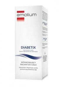 Emolium Diabetix, wzmacniający balsam do ciała, 200 ml
