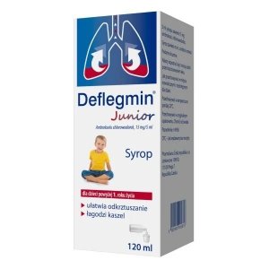 Deflegmin Junior Syrop 15 mg/5ml 120ml