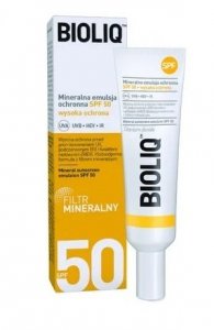 Bioliq SPF, mineralna emulsja ochronna SPF 50, 30 ml