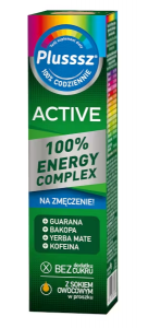Plusssz Active 100% Energy Complex 20 Tabletek Musujących
