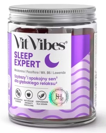 Vit Vibes Sleep Expert, 60 żelek