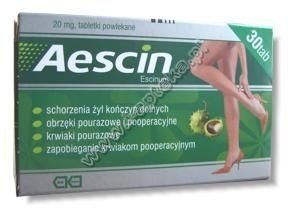 AESCIN 0,2 x 30 tabletek