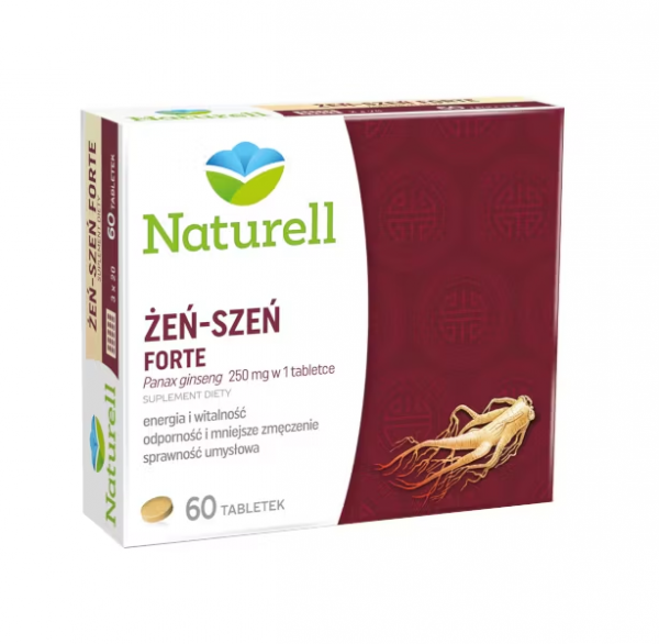 Naturell Żeń-Szeń Forte 60 Tabletek