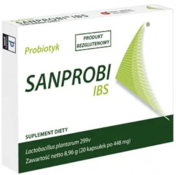Sanprobi IBS probiotyk 20 kapsułek