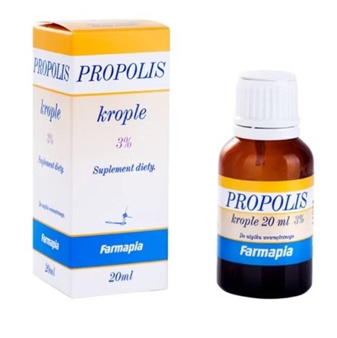 Propolis 3%, krople 20 ml, Farmapia
