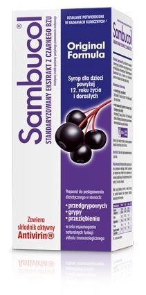 SAMBUCOL ORIGINAL FORMULA syrop 120 ml