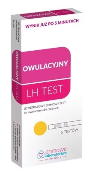 Test owulacyjny LH, 5 sztuk
