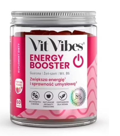 Vit Vibes Energy Booster, 60 żelek
