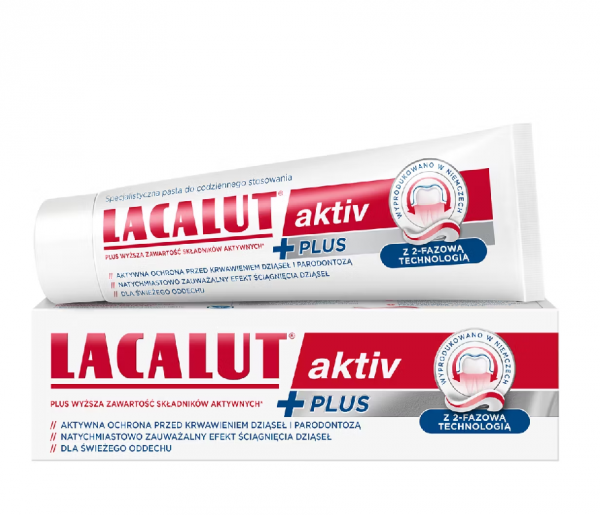 Lacalut Aktiv Plus Pasta Do Zębów 75ml