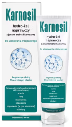 Karnosil hydrożel naprawczy z jonami srebra i karnozyną 100 ml