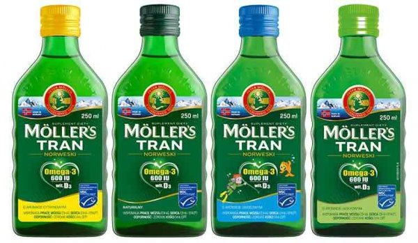 TRAN Mollers naturalny 250ml