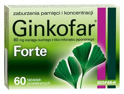 GINKOFAR Forte x 60 tabletek