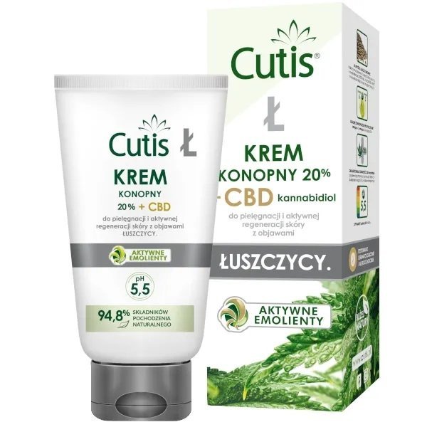 CUTIS-Ł Krem Konopny 20% + CBD 120ml