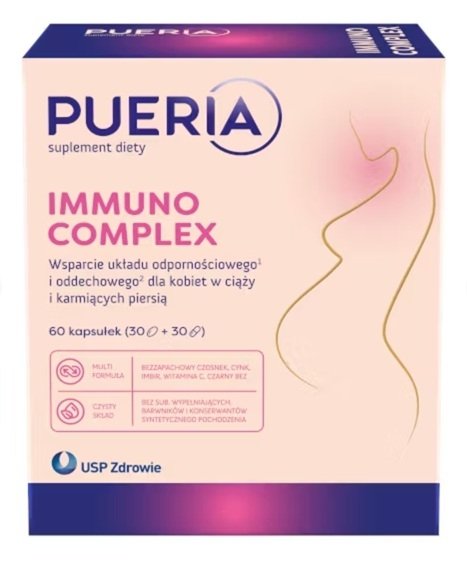 Pueria Immuno Complex, 60 kapsułek