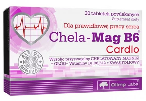 Chela-Mag B6 Cardio, 30 tabletek