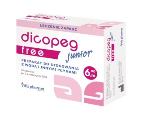 Dicopeg Junior Free, 30 saszetek