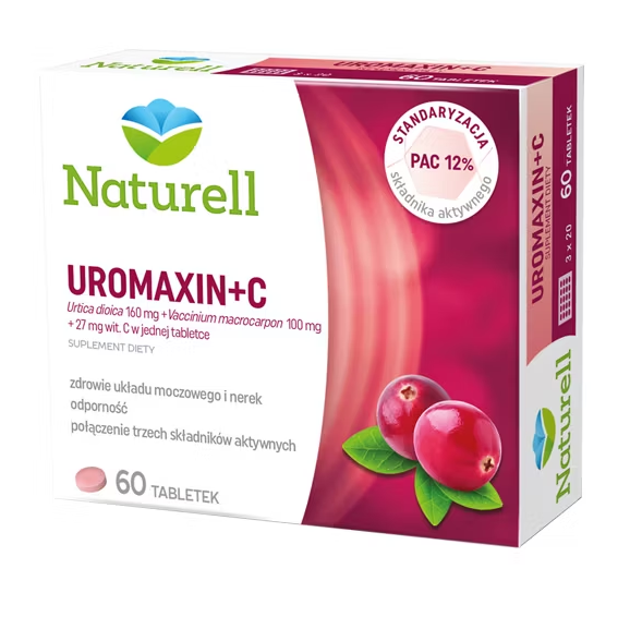 Naturell Uromaxin +C 60 Tabletek