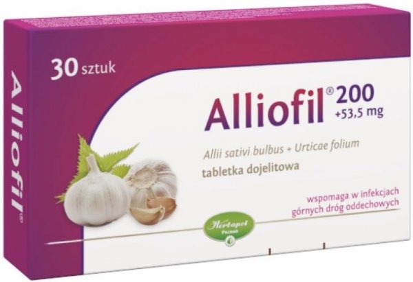ALLIOFIL x 30 tabletek