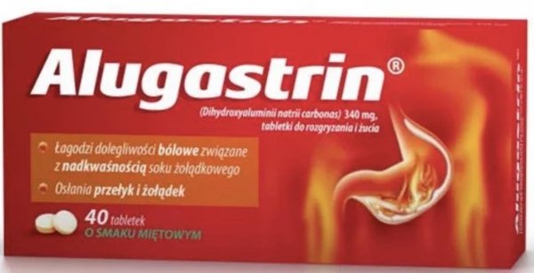 ALUGASTRIN x 40 tabletek