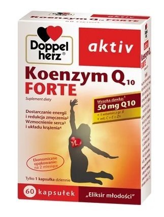 Doppelherz aktiv Koenzym Q10 Forte, 60 kapsułek