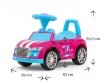 Pojazd Racer Pink-Blue