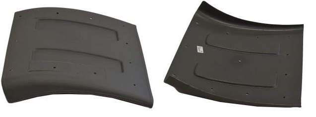 BLOTNIK PLASTIKOWY TYLNY 660X625MM
