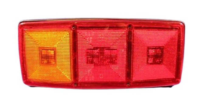 LAMPA ZESPOLONA 3-SEGMENTY PRAWA E 0029LSK CZERWONA